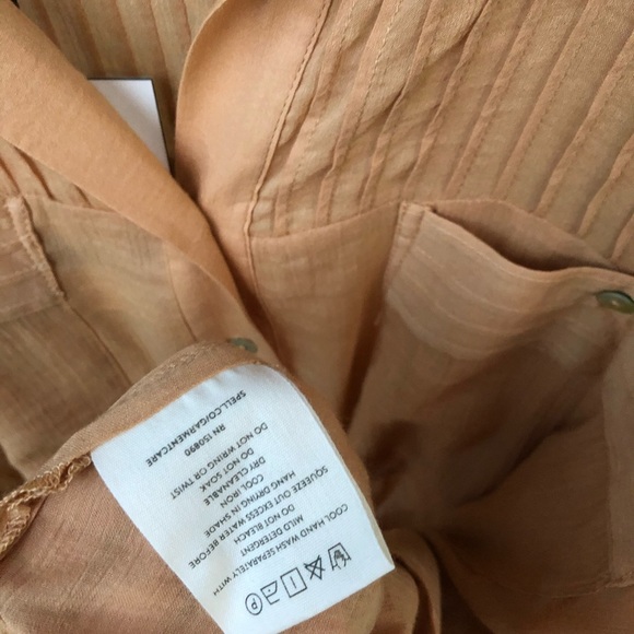 Spell Linda Blouse in Clay Size Small BNWT - Picture 7 of 7